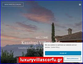 Hotels in Greece, luxuryvillascorfu.gr